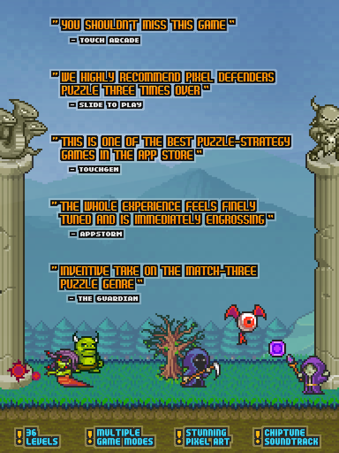   Pixel Defenders Puzzle – Capture d'écran 