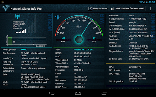 Network Signal Info Pro - screenshot thumbnail