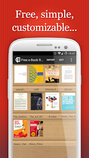 Free e-Book Reader Screenshots 1