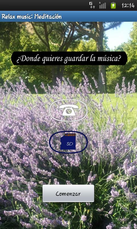 Relax Music: Meditation Screen 2