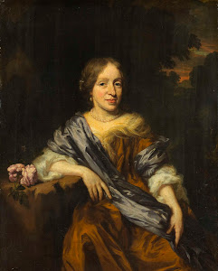 RIJKS: Nicolaes Maes: Portrait of Catharina Pottey, Sister of Willem and Sara Pottey 1693