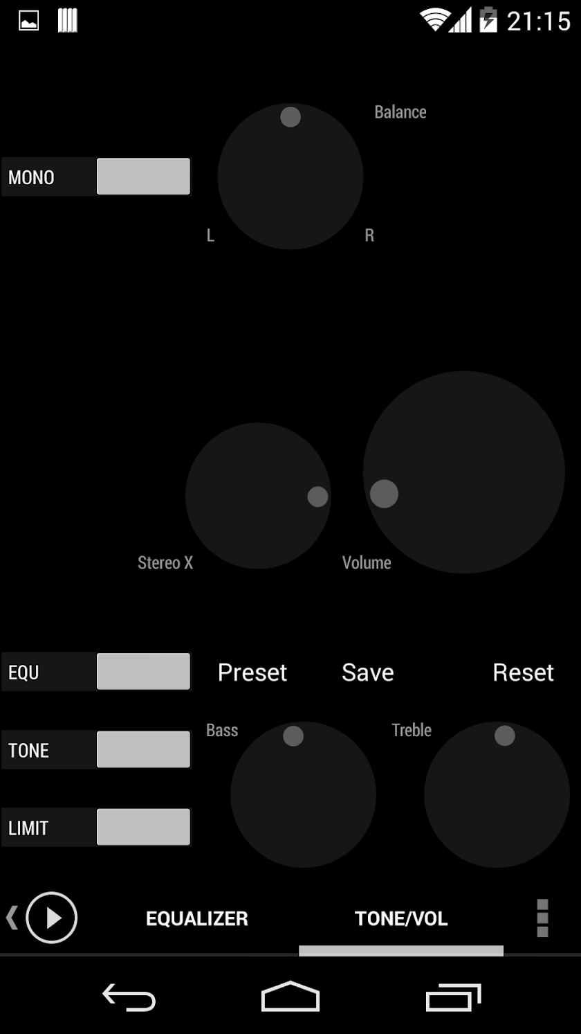 Skin for Poweramp KK White Screen 3