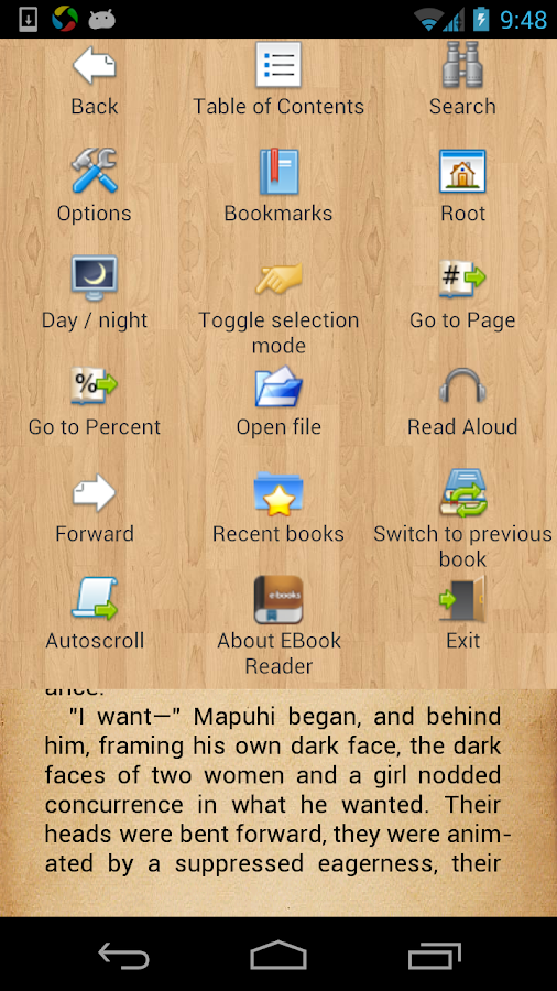 Для чтения электронных книг — приложение на Android