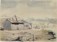 De keuken in het tentenkamp