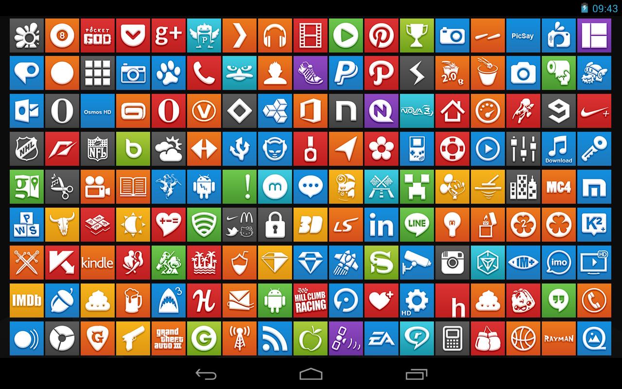 Yoma (apex, nova, adw icons) - screenshot