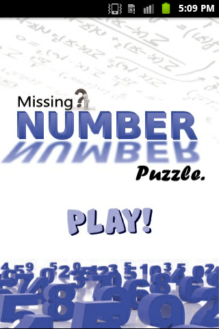 Missing Number Puzzles