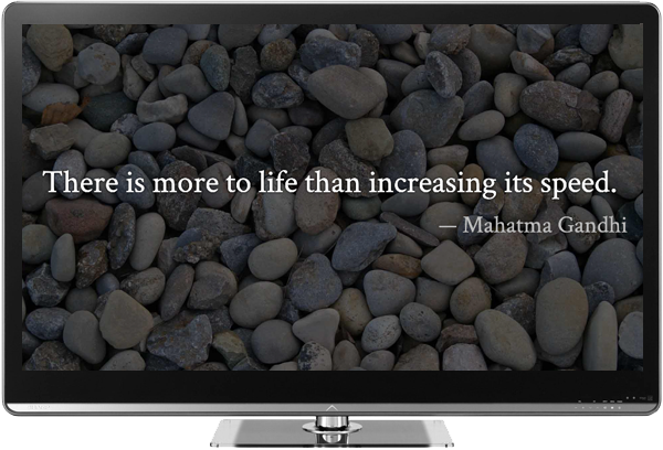 Beautiful Quotes on Chromecast Screen 3