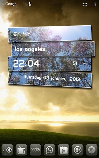 【免費個人化App】Weather Labels Zooper Skin-APP點子