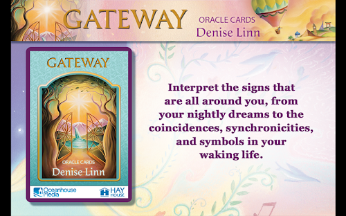 Android application Gateway Oracle Cards screenshort
