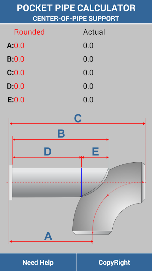 What are pipefitting formulas?