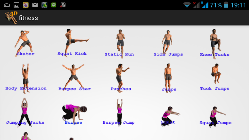 Fitness3DPro Screen 3