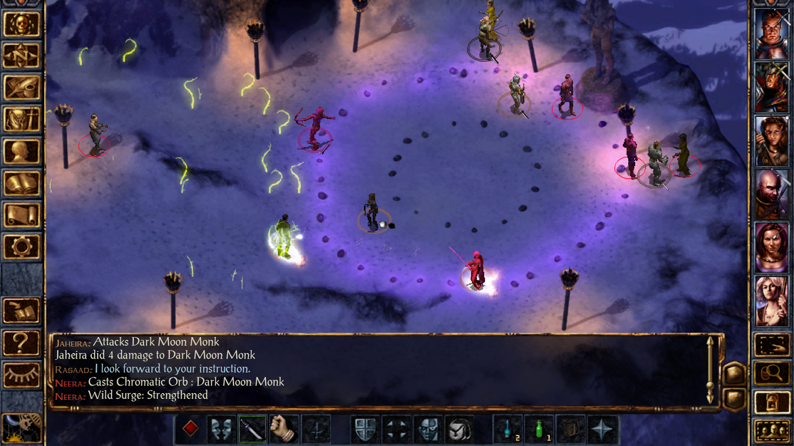   Baldur's Gate Enhanced Edition- tangkapan layar 