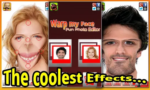 Warp My Face: Fun Photo Editor - screenshot thumbnail