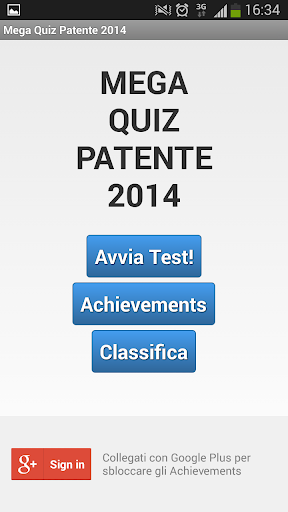 Mega Quiz Patente 2014
