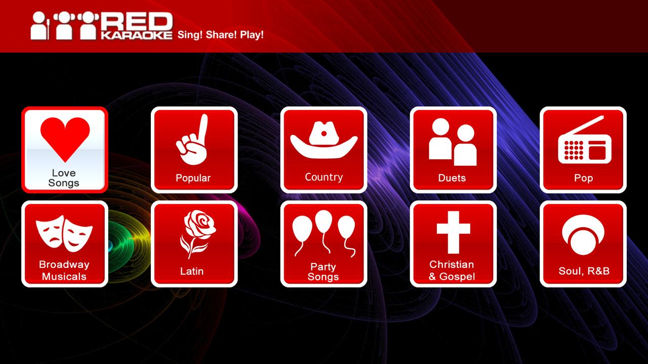 Red Karaoke for Google TV Android Apps on Google Play