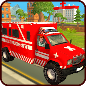 Ambulance Race Rescue 3D Sim for  Android – Latest Version & Features app icon