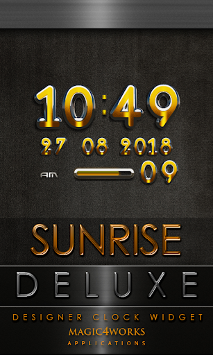 Sunrise Deluxe Digital Clock