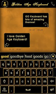 Free Download GO Keyboard Golden Age Theme APK