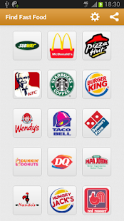 Find Fast Food Food Locator