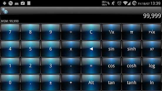 How to mod SCalc Dusk Blue theme lastet apk for android