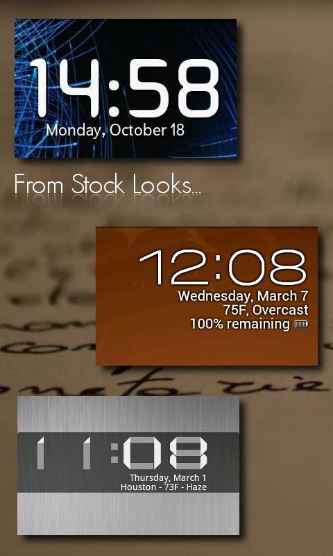 One More Clock Widget Free - screenshot