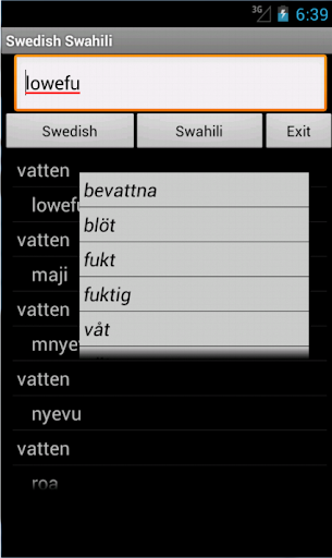 【免費旅遊App】Swedish Swahili Dictionary-APP點子