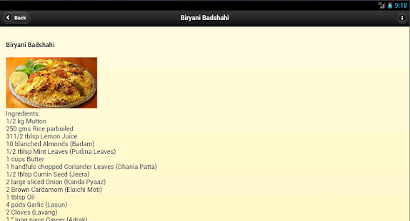 Mughlai Recipes Screenshots 12