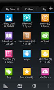 File Expert HD with Clouds - screenshot thumbnail