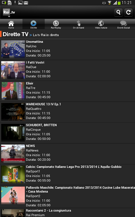 Rai TV Android Apps on Google Play