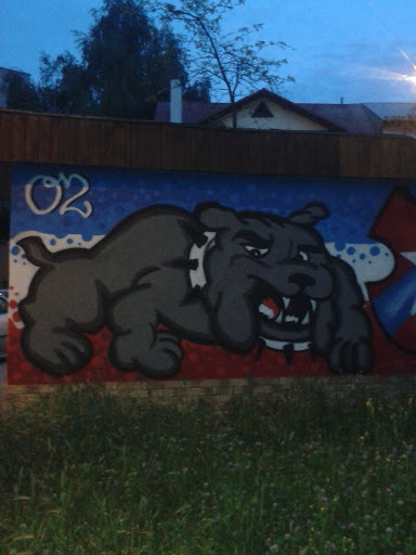 Mural Bulldog