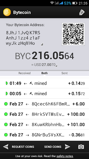 Bytecoin Wallet