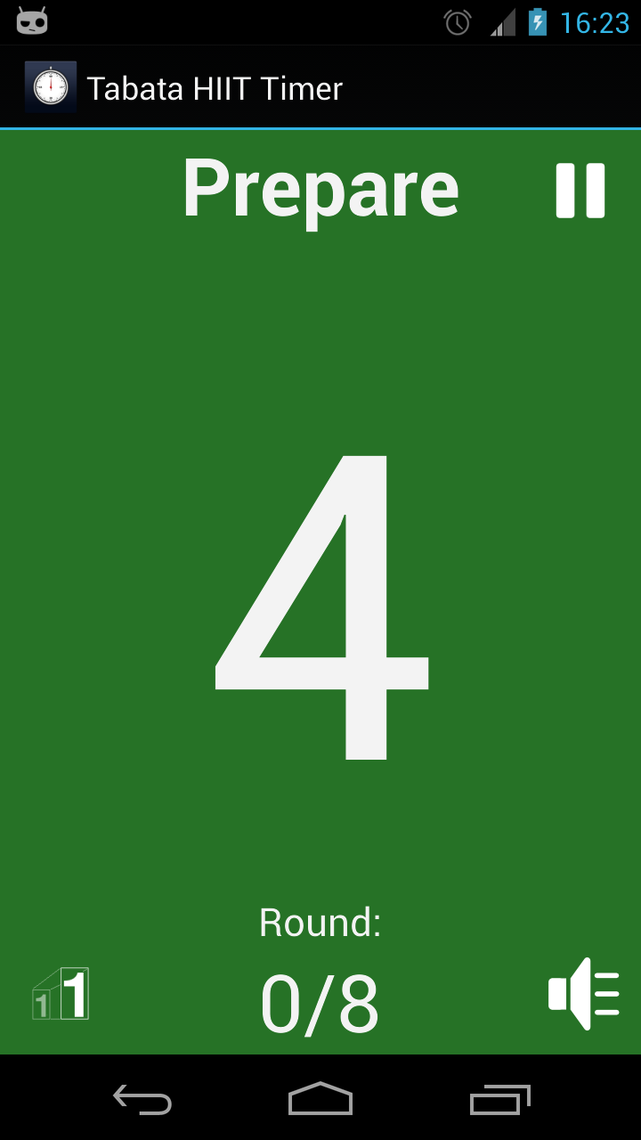 Tabata HIIT Timer (Ad free) Screen 3