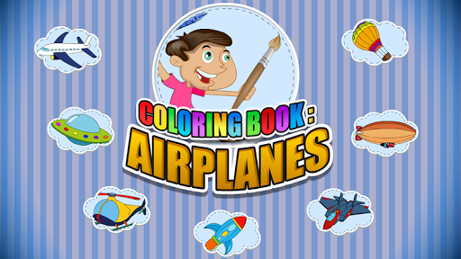 【免費休閒App】Coloring Book Airplanes-APP點子