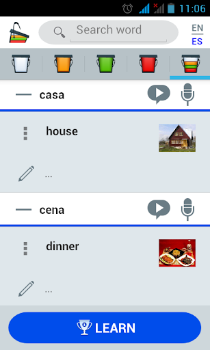 【免費教育App】Learn English - Word Bucket-APP點子