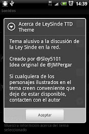 LeySinde TicTacDroide Theme poster 4