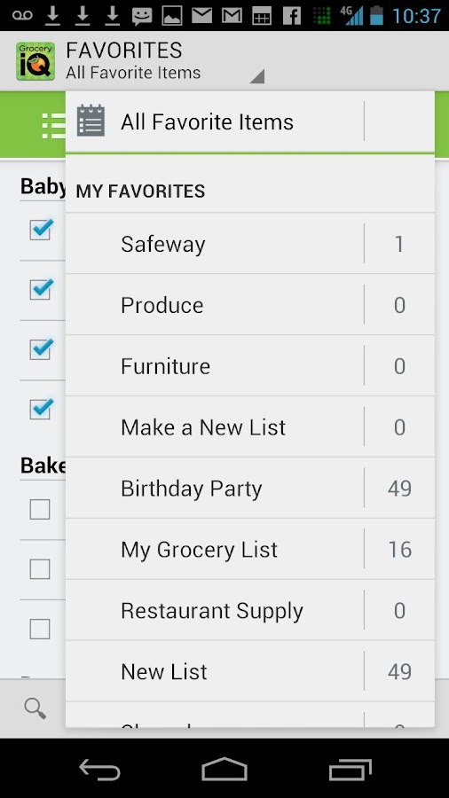 38 Best Pictures Grocery List App Android : Grocery Sum Shopping List Android App - MaterialUp