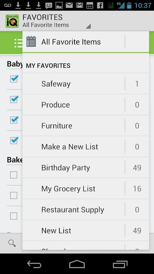 38 Best Pictures Grocery List App Android : Grocery Sum Shopping List Android App - MaterialUp