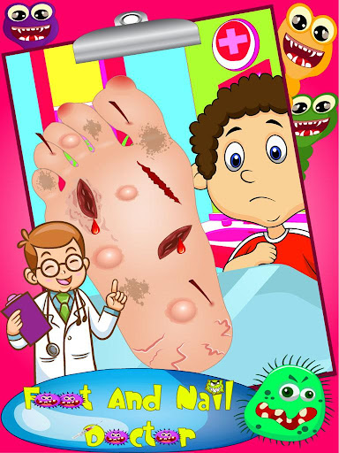 足和指甲医生游戏