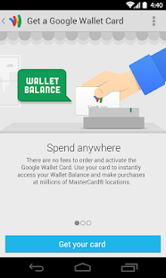 Google Wallet - screenshot thumbnail