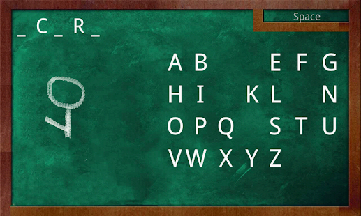 Educational Hangman in English - screenshot thumbnail