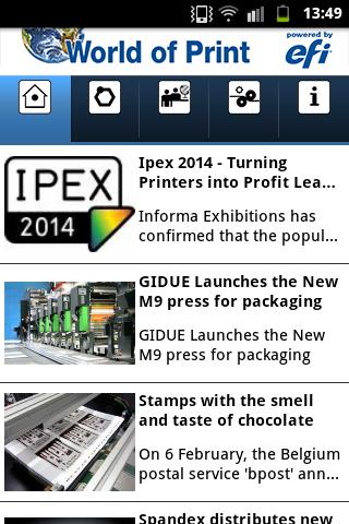 World of Print - EFI