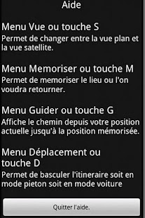 Ou l'ai je laissée : GPS Screenshots 3
