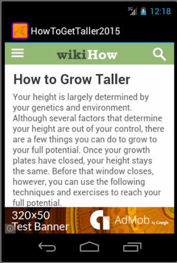 【免費健康App】How To Get Taller-APP點子