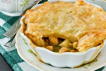 Potato, Leek, and Chicken Pot Pie