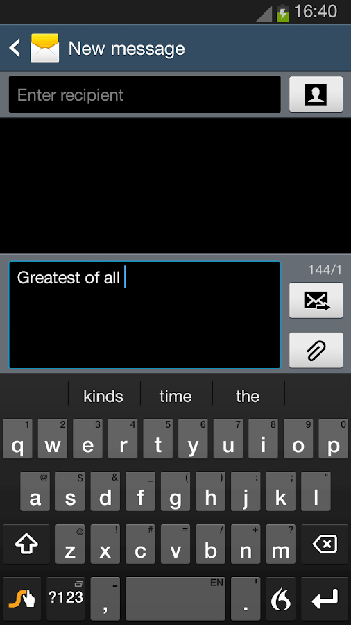Swype Keyboard - screenshot