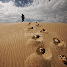 Sands of time by Miki Meir Levi - Artistic Objects Signs