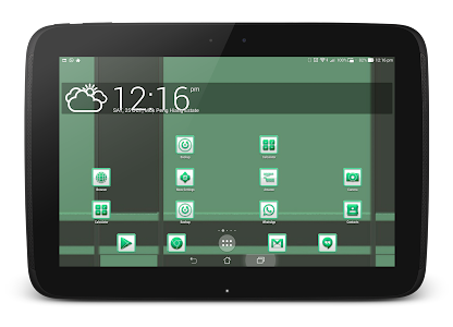 Screenshot GreenCarbon Icon CM11&Launcher v1.0