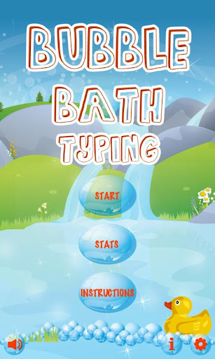 Bubble Bath Typing