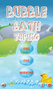 Bubble Bath Typing