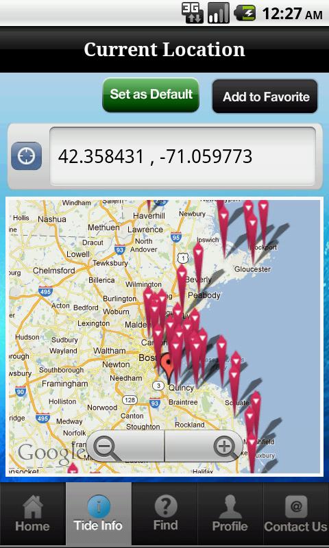 Tides Weather Screen 2